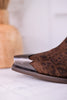 Jimi Black Leopard Ankle Boots