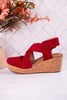 Case Closed Dark Red Wedges