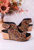 Frisky Leopard Wedges