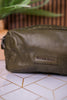 Moss Green Roff Trail Toiletries Bag