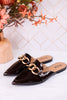 Playin For Keeps Merlot Patent Leather Mules