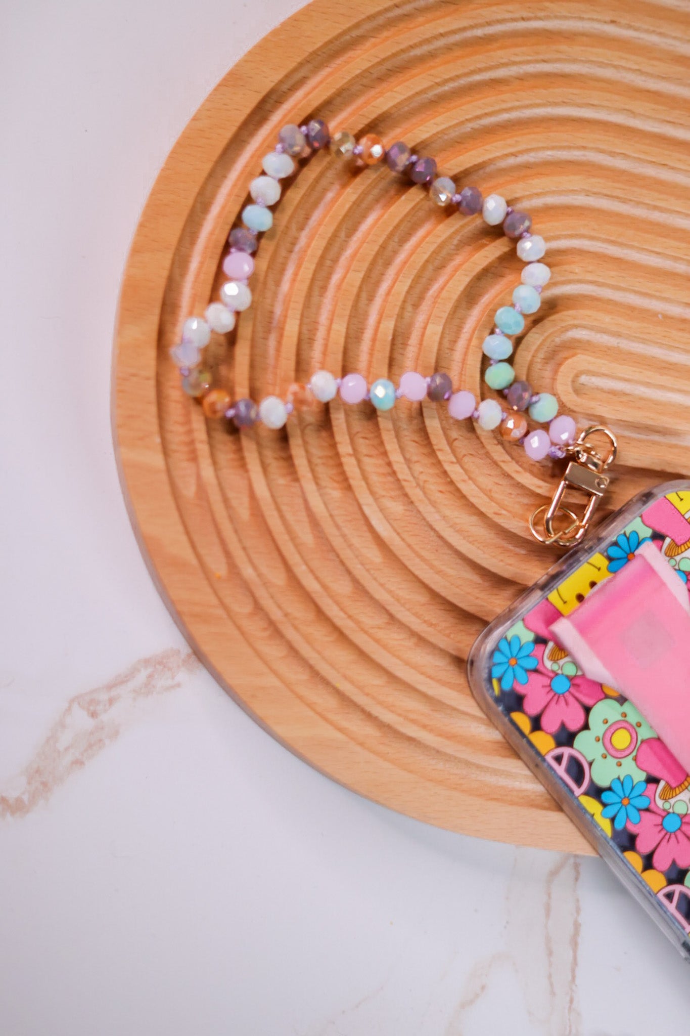 Beaded Phone Wristlet Lanyard (2 Styles)