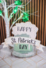 Happy St. Patrick's Day Wooden Stein Wall Sign