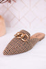 Playin For Keeps Houndstooth Mules