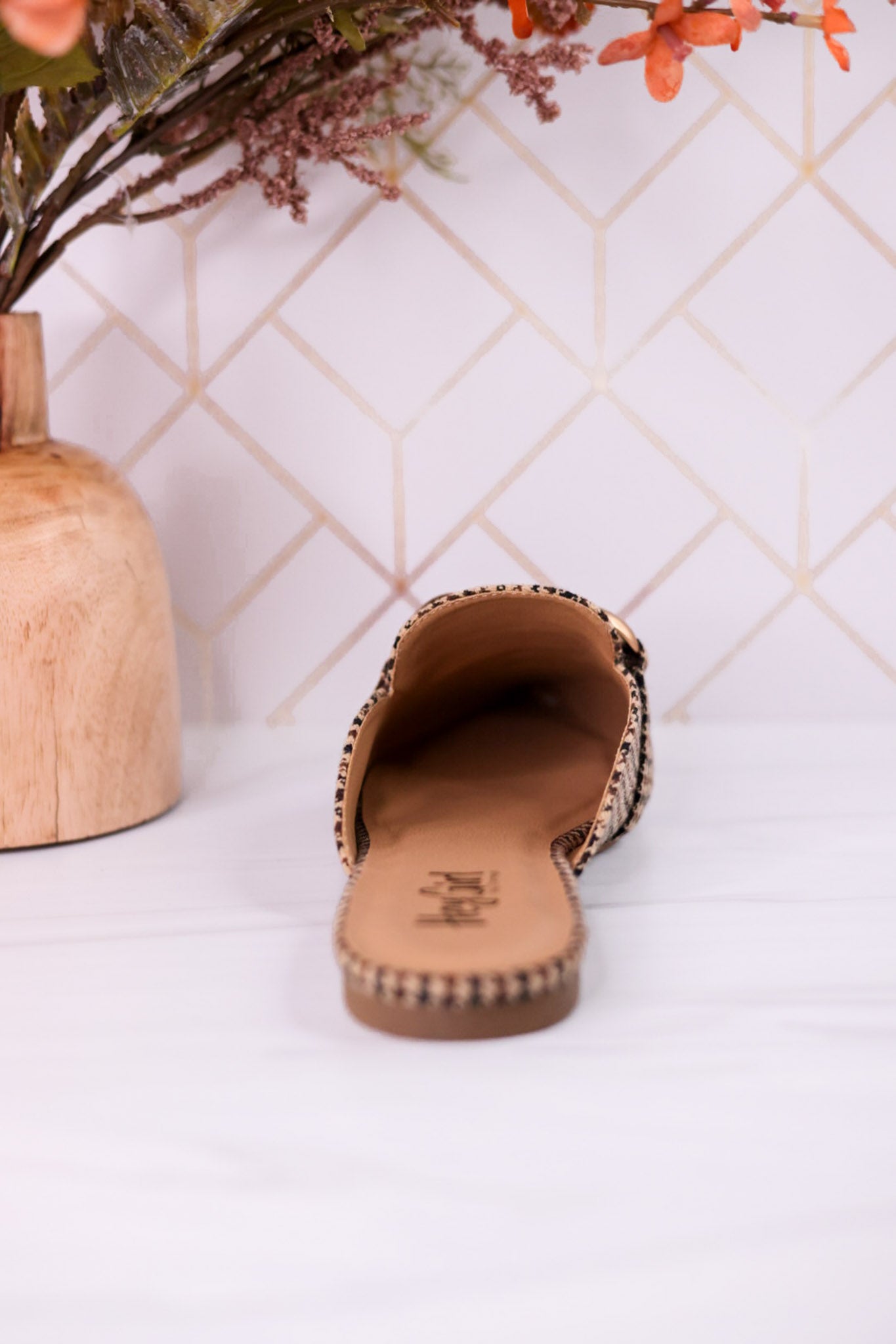 Playin For Keeps Houndstooth Mules