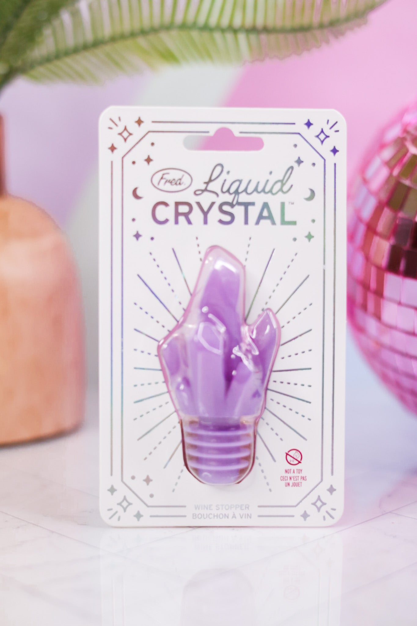 Liquid Crystal Bottle Stopper