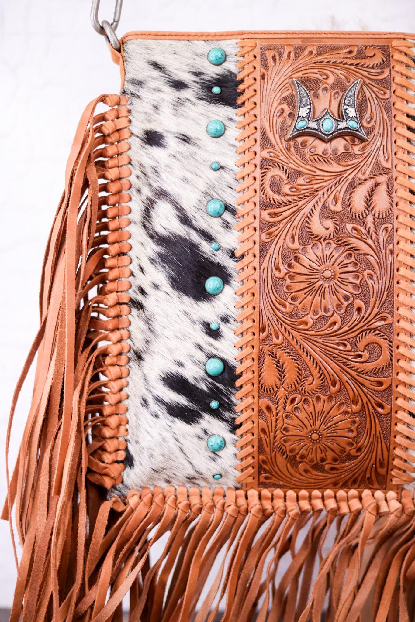 Tucson Cowhide Tassel Bag