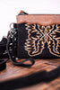 Desert Wing Black Crossbody Bag