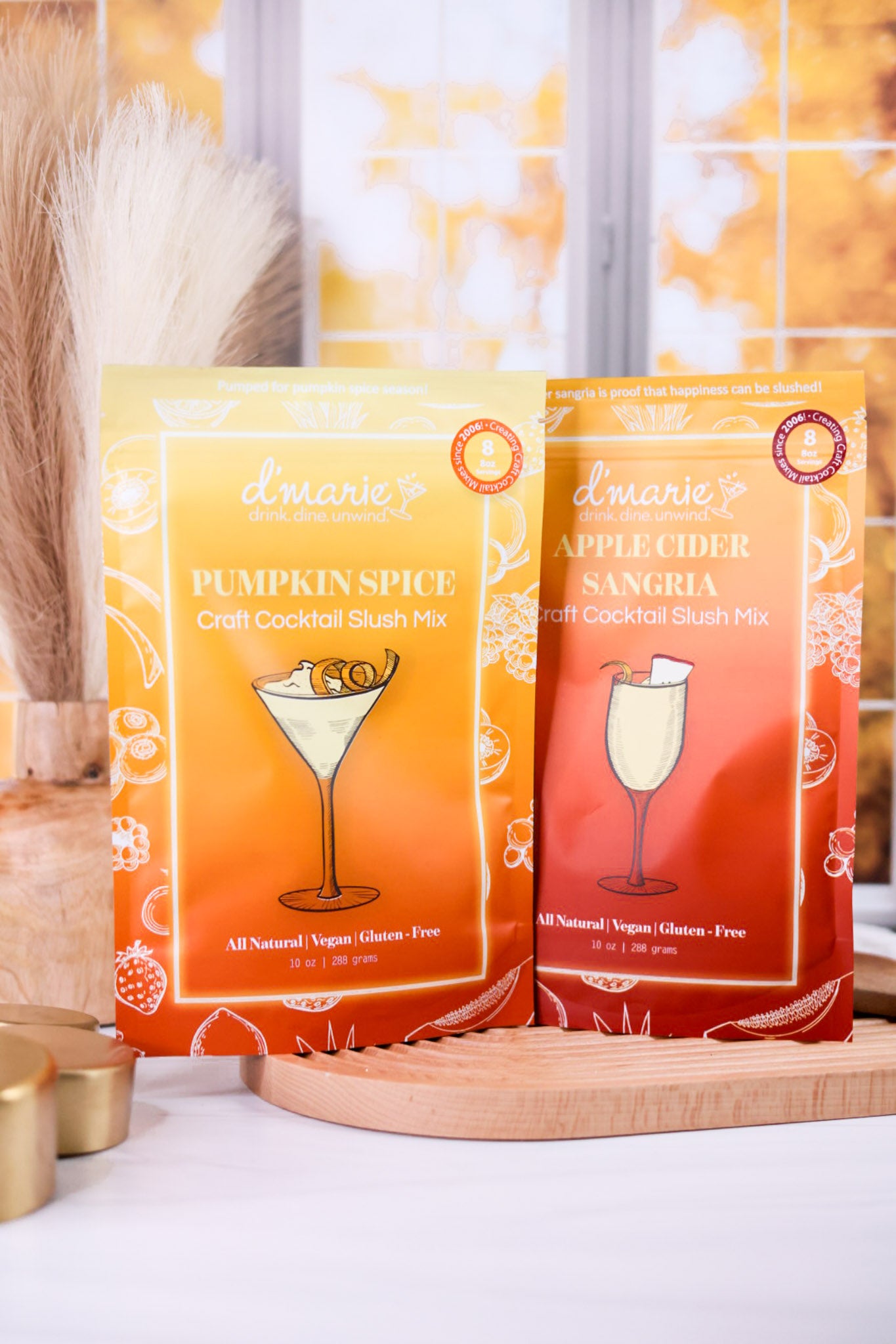 Autumn Craft Cocktail Slush Mixes (2 Flavors) - Whiskey Skies