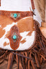 Mojave Tassel Bag with Turquoise Accents