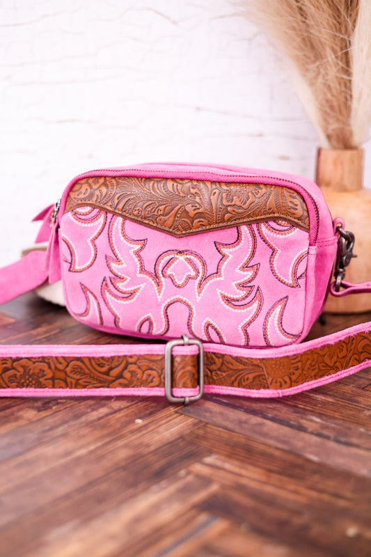 Pink Marla Range Shoulder Bag
