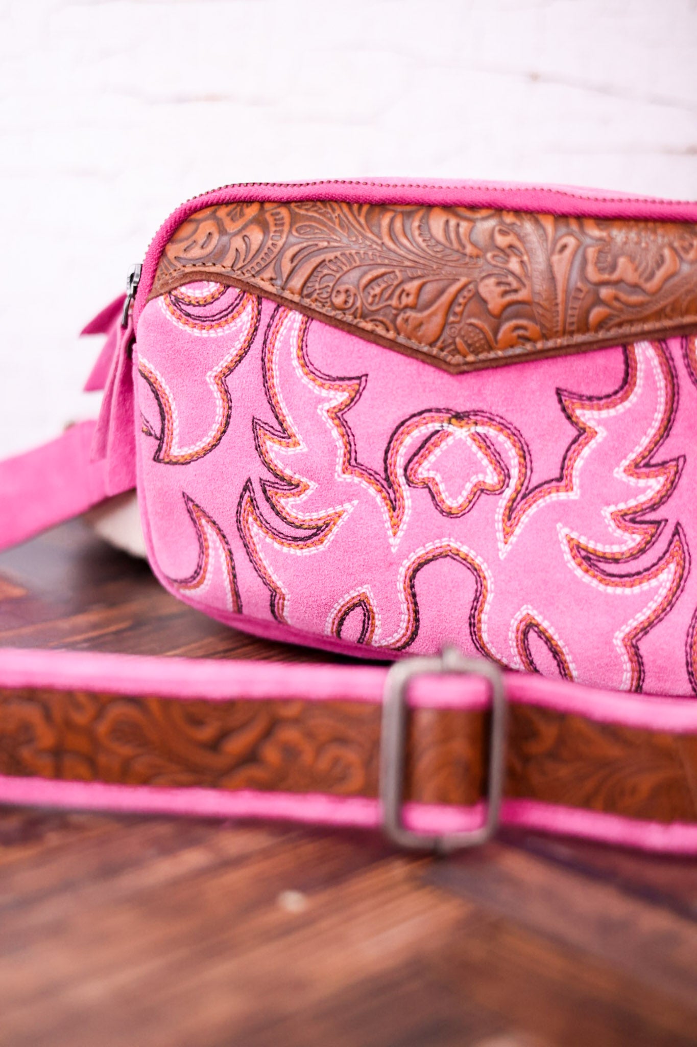 Pink Marla Range Shoulder Bag