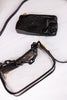 The Jessica Clear Crossbody Bag With Black Glitter Outline