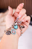 Western Hearts Chunky Charm Bracelet