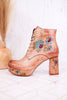 Messapica Beige Platform Boots