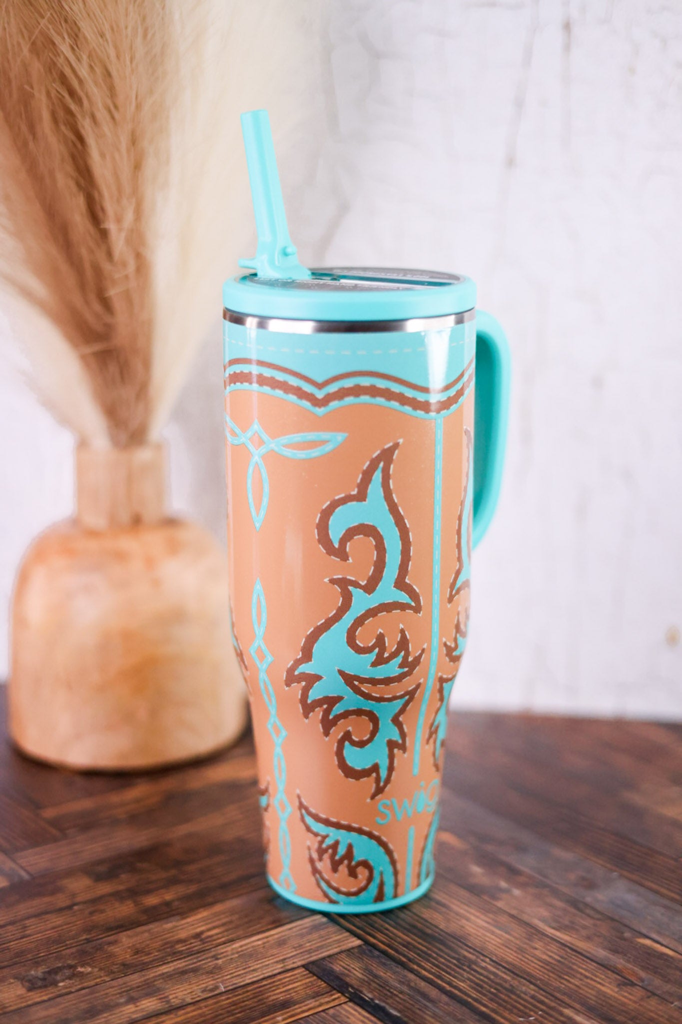 Boot Scootin' Turquoise 40oz Mega Mug