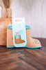 Boot Scootin' Turquoise Can Coolie W/ Card Pocket