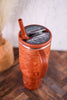Saddle Stitch Cognac 40oz Mega Mug