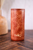 Saddle Stitch Cognac 12oz Skinny Can Cooler