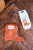 Saddle Stitch Cognac Slim Can Coolie