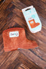 Saddle Stitch Can Coolie W/ Card Pocket