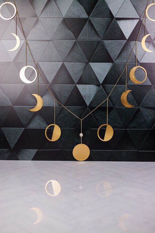 Moon Phase Hanging Garland