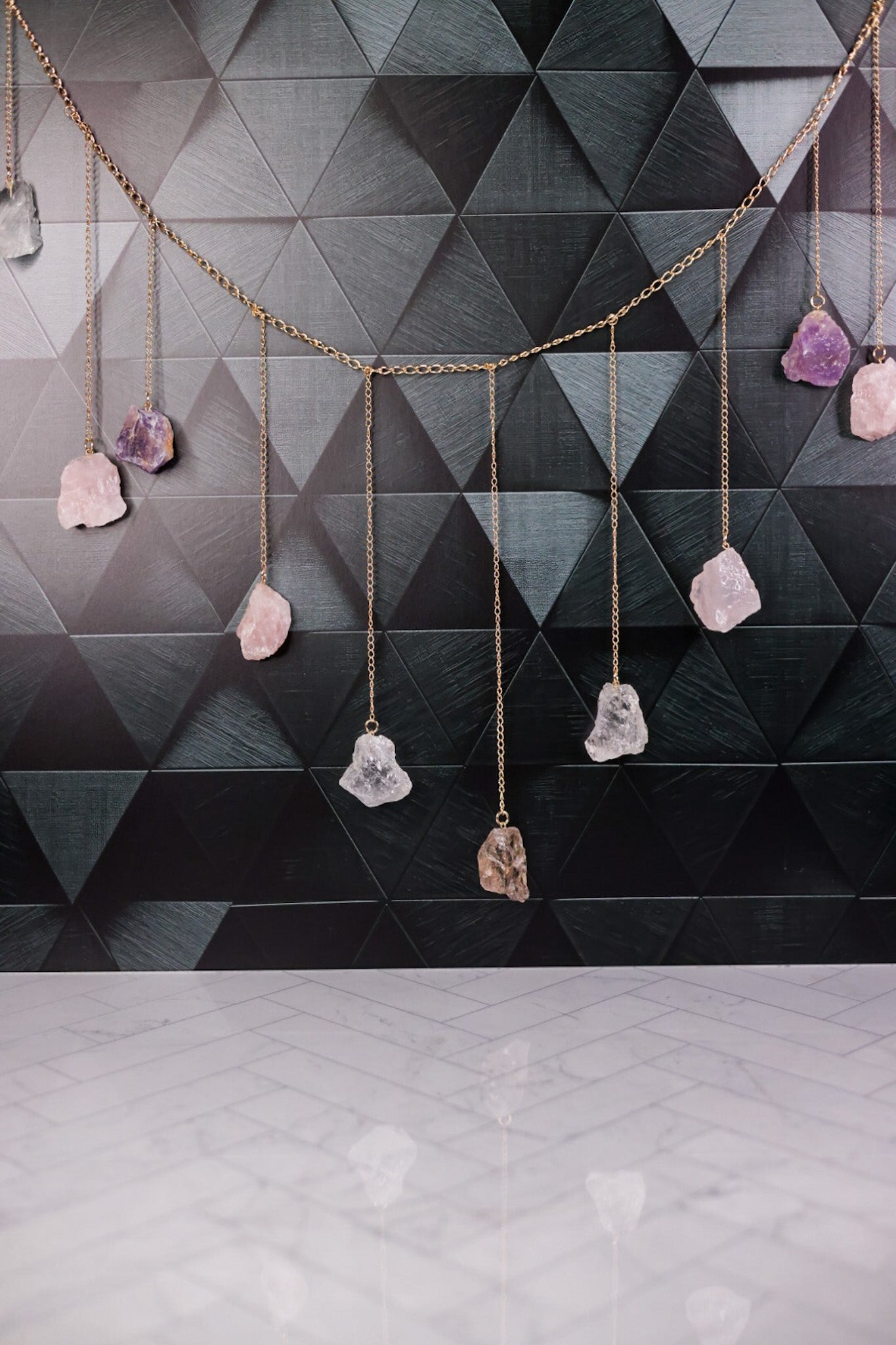 Crystalline Wall Banner