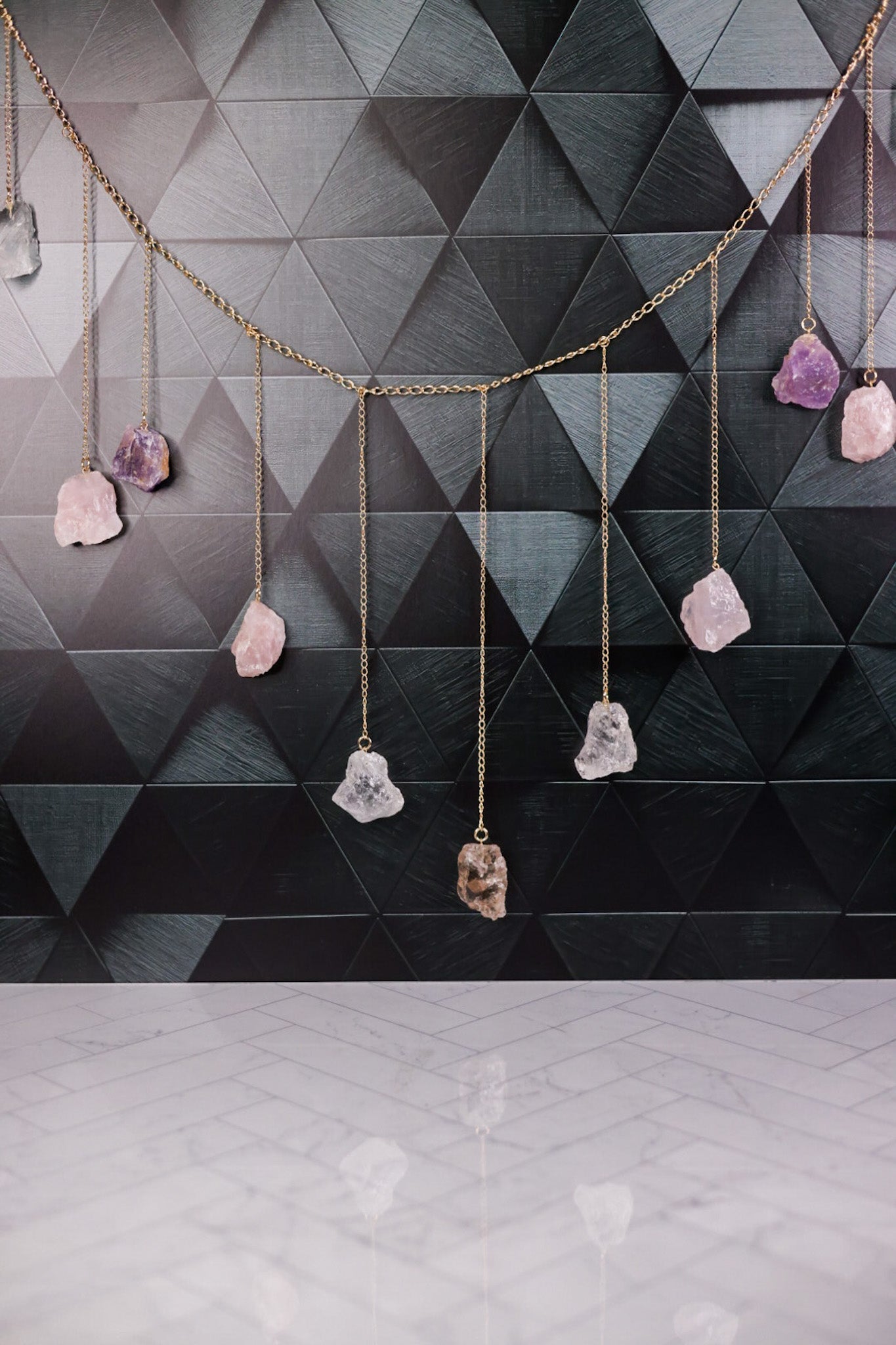 Crystalline Wall Banner