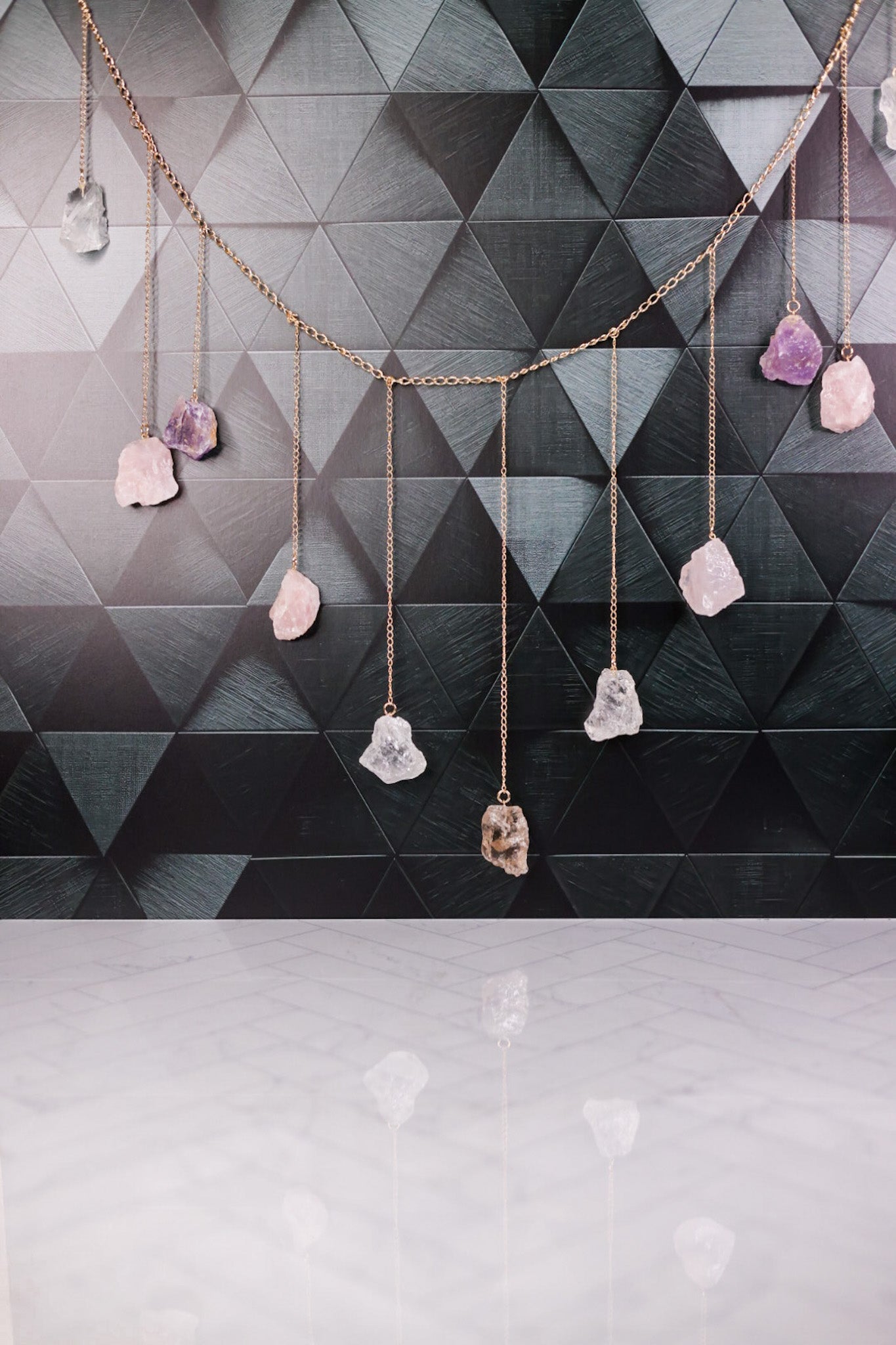 Crystalline Wall Banner