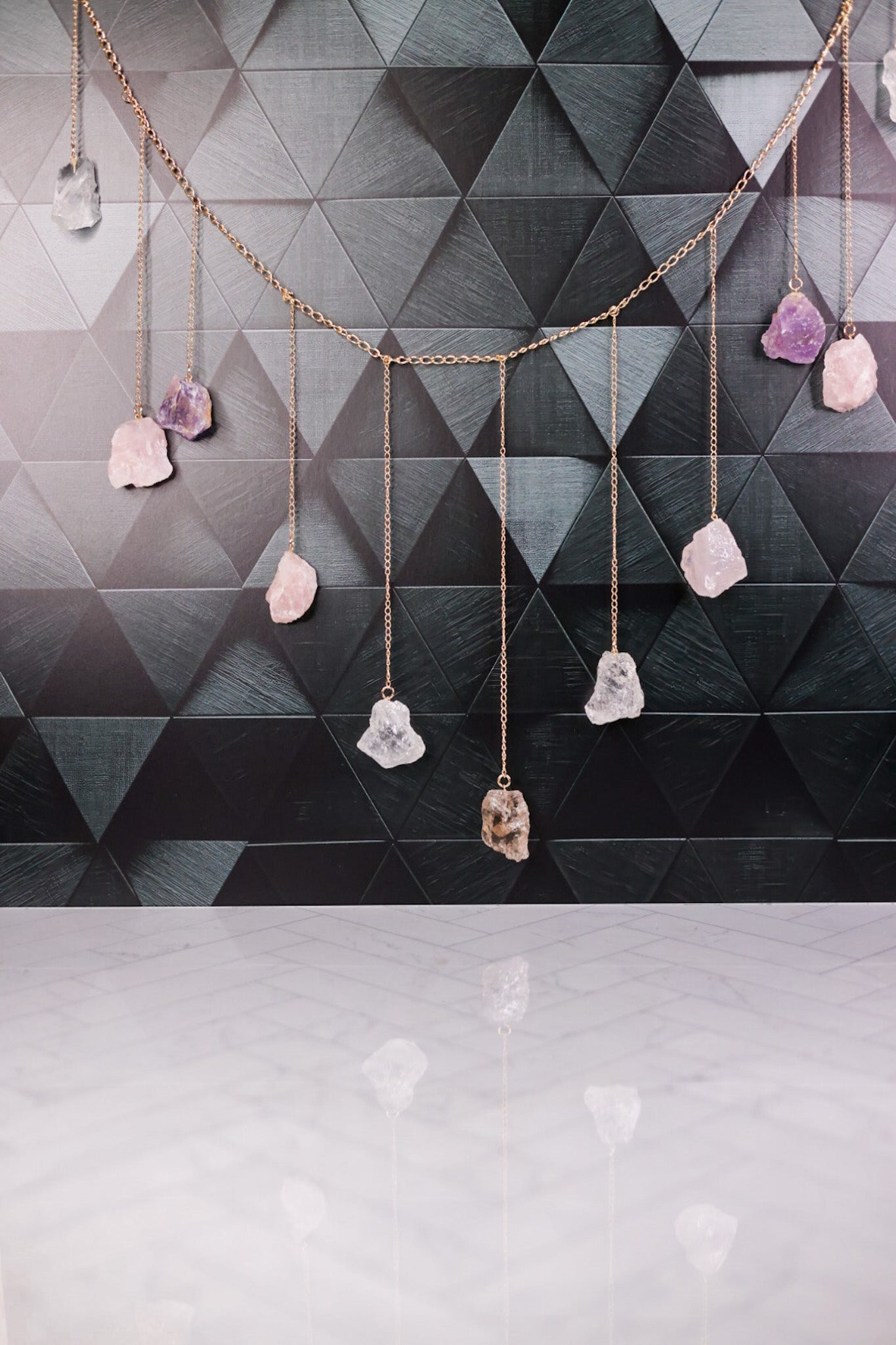 Crystalline Wall Banner