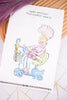 Your Chariot Awaits Glittery Kitchen Towel