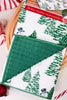 Snowman & Evergreen Kitchen Countertop Drying Mat