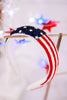 American Flag Sequin Headband