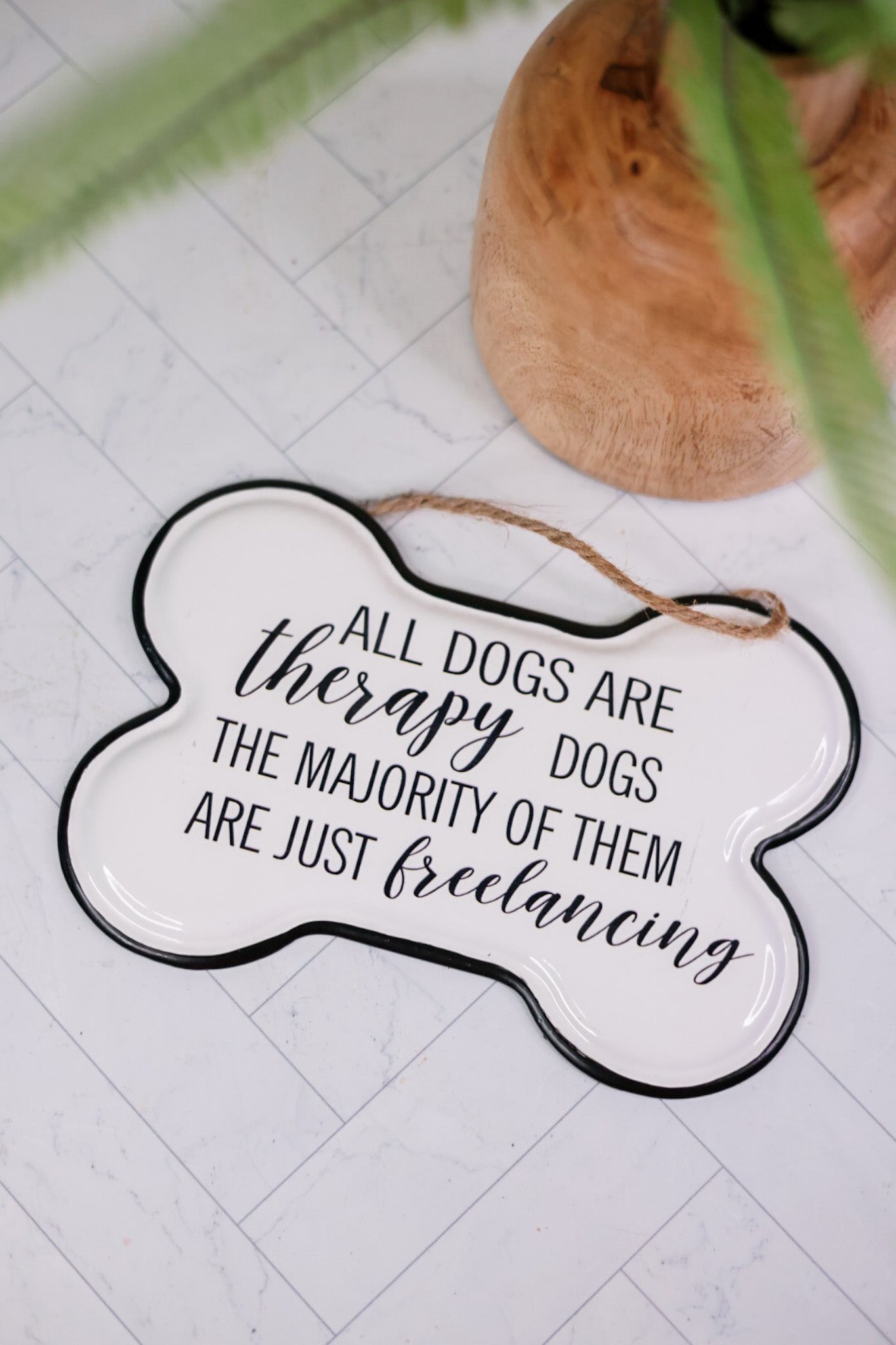 Metal Dog Bone Signs (3 Styles)