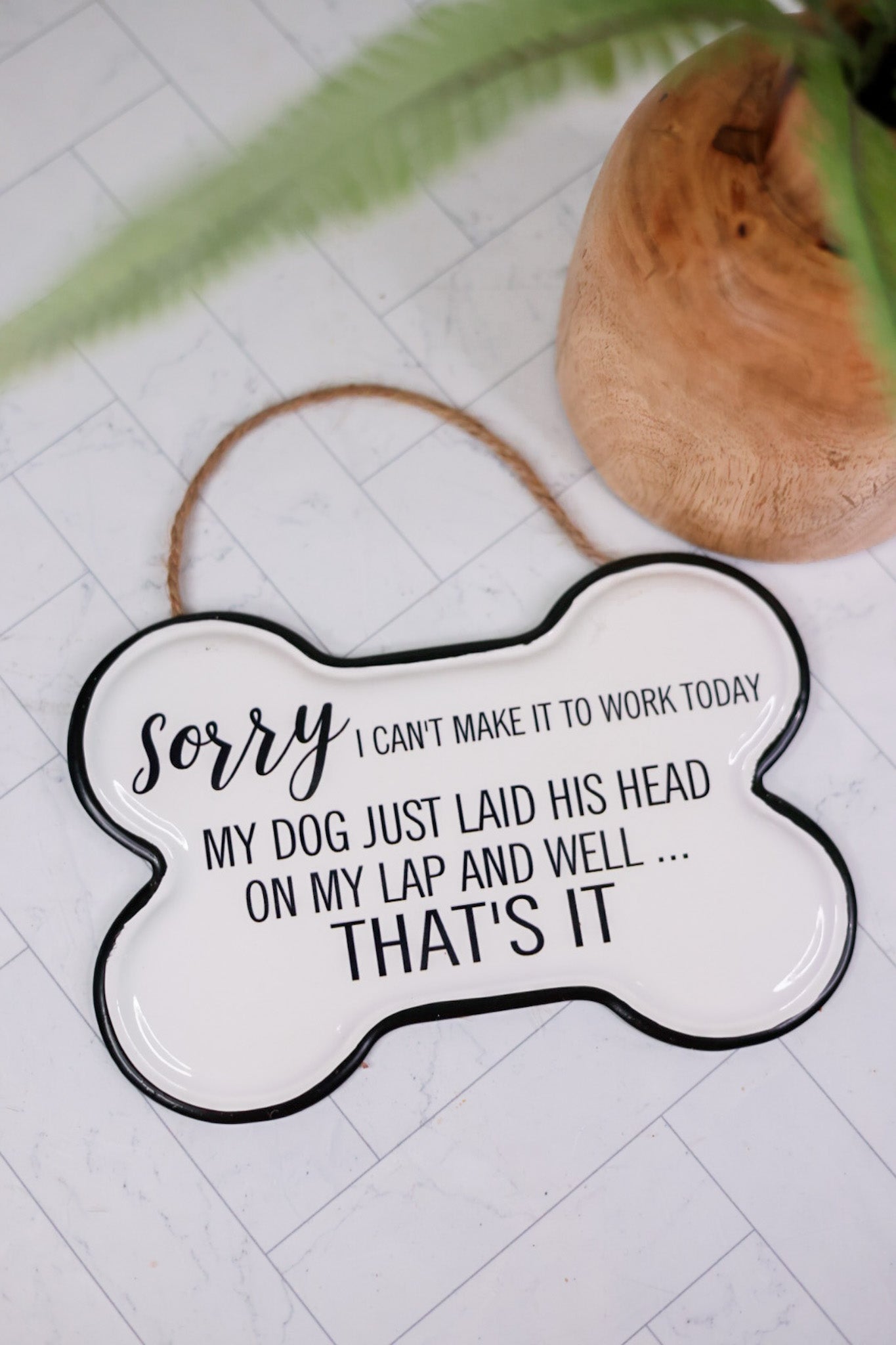 Metal Dog Bone Signs (3 Styles)