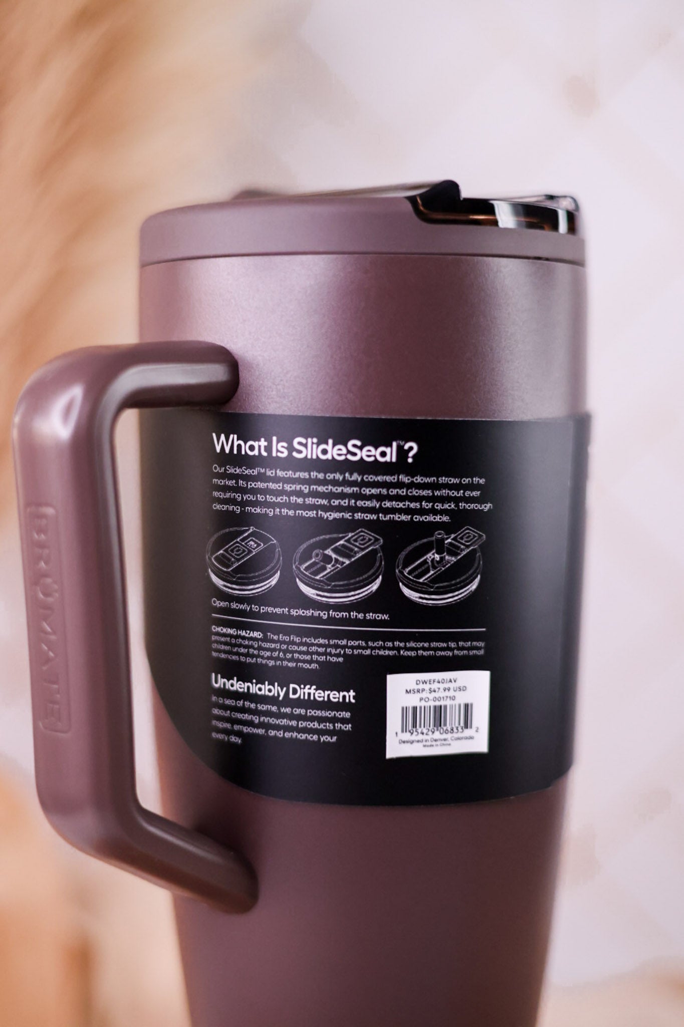 Brumate Java 40oz Era Flip Tumbler
