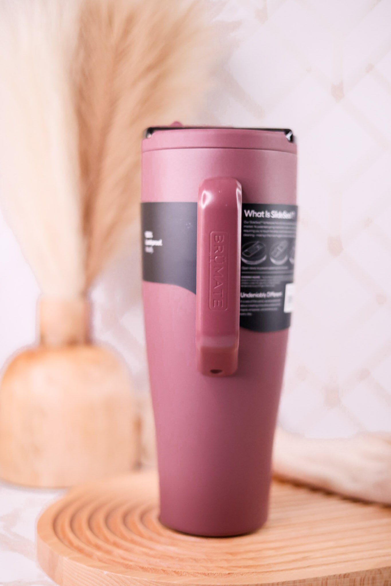 Brumate Rose Taupe 40oz Era Flip Tumbler