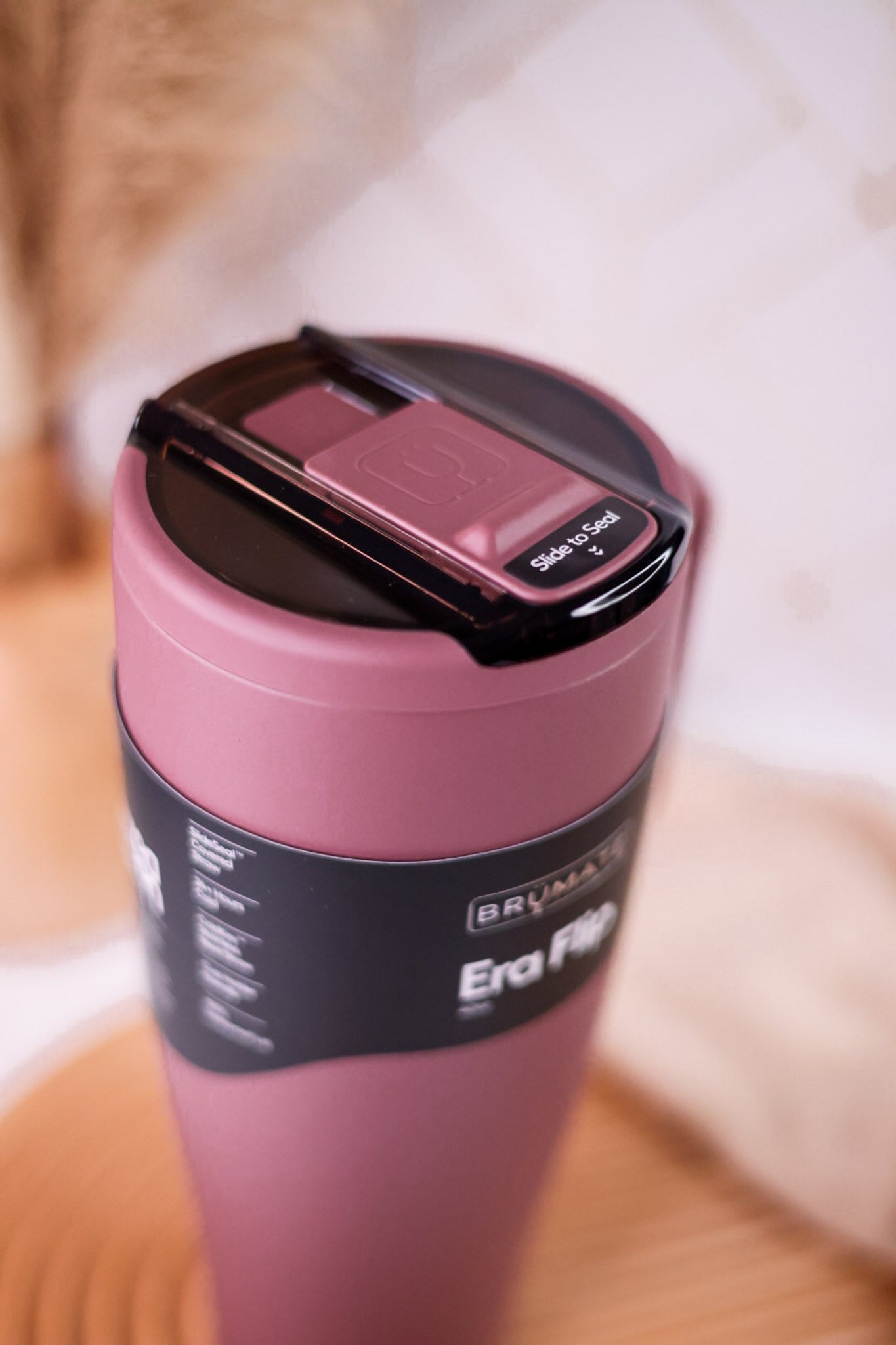 Brumate Rose Taupe 40oz Era Flip Tumbler