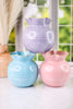 Whitewashed Decorative Metal Containers (3 Colors)