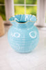 Whitewashed Decorative Metal Containers (3 Colors)