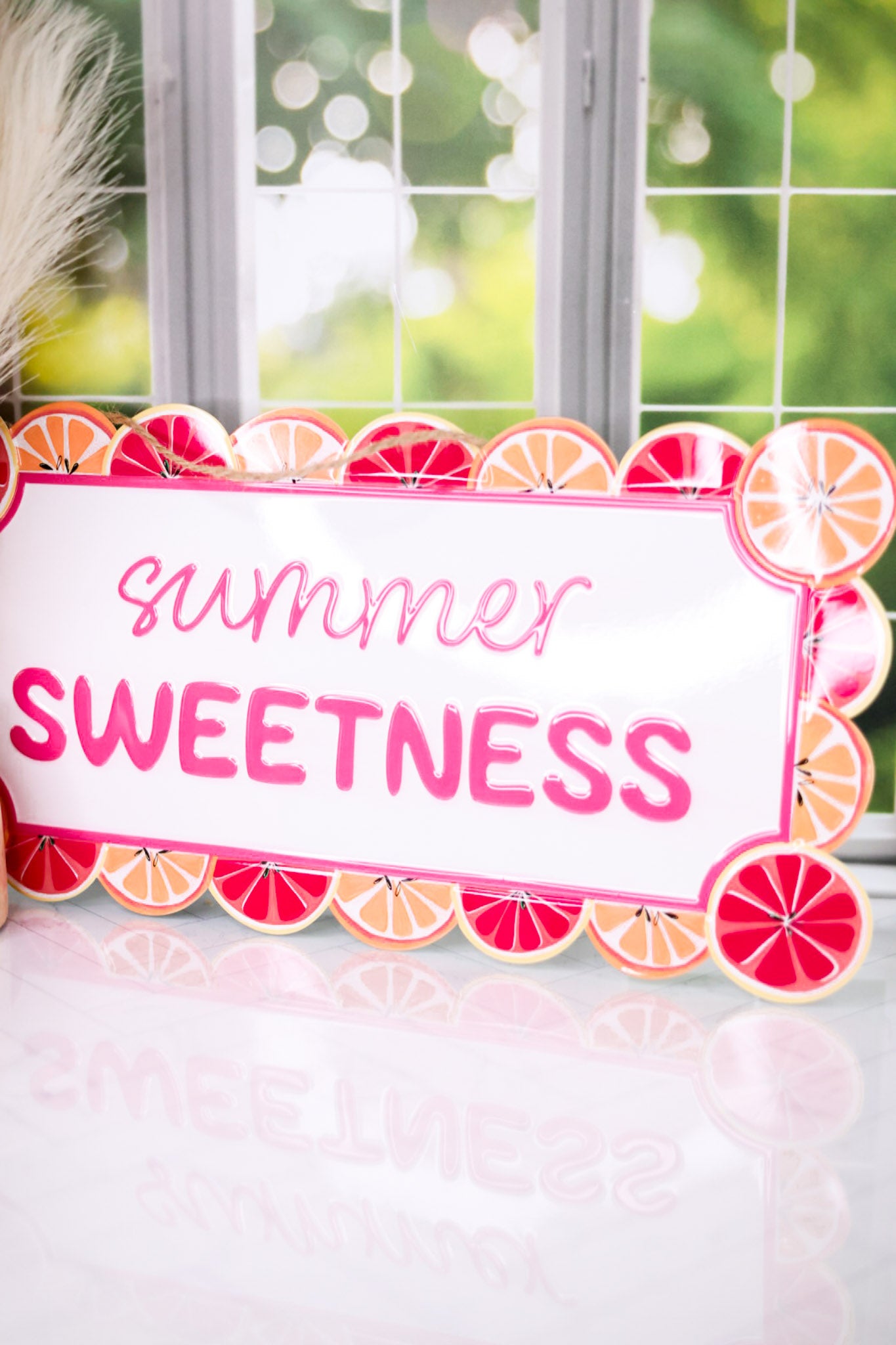 Summer of Sweetness Citrus Wall Hanging