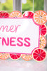 Summer of Sweetness Citrus Wall Hanging