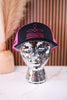 Black & Pink Bootstitch Licensed Wrangler Trucker Hat