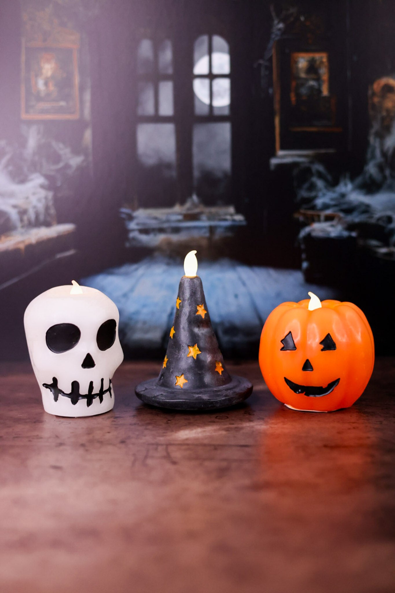 Halloween Flameless Candle Figures (3 Styles)