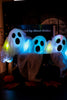 Set of 3 LED Ghost Lawn Stakes