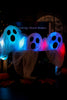 Set of 3 LED Ghost Lawn Stakes
