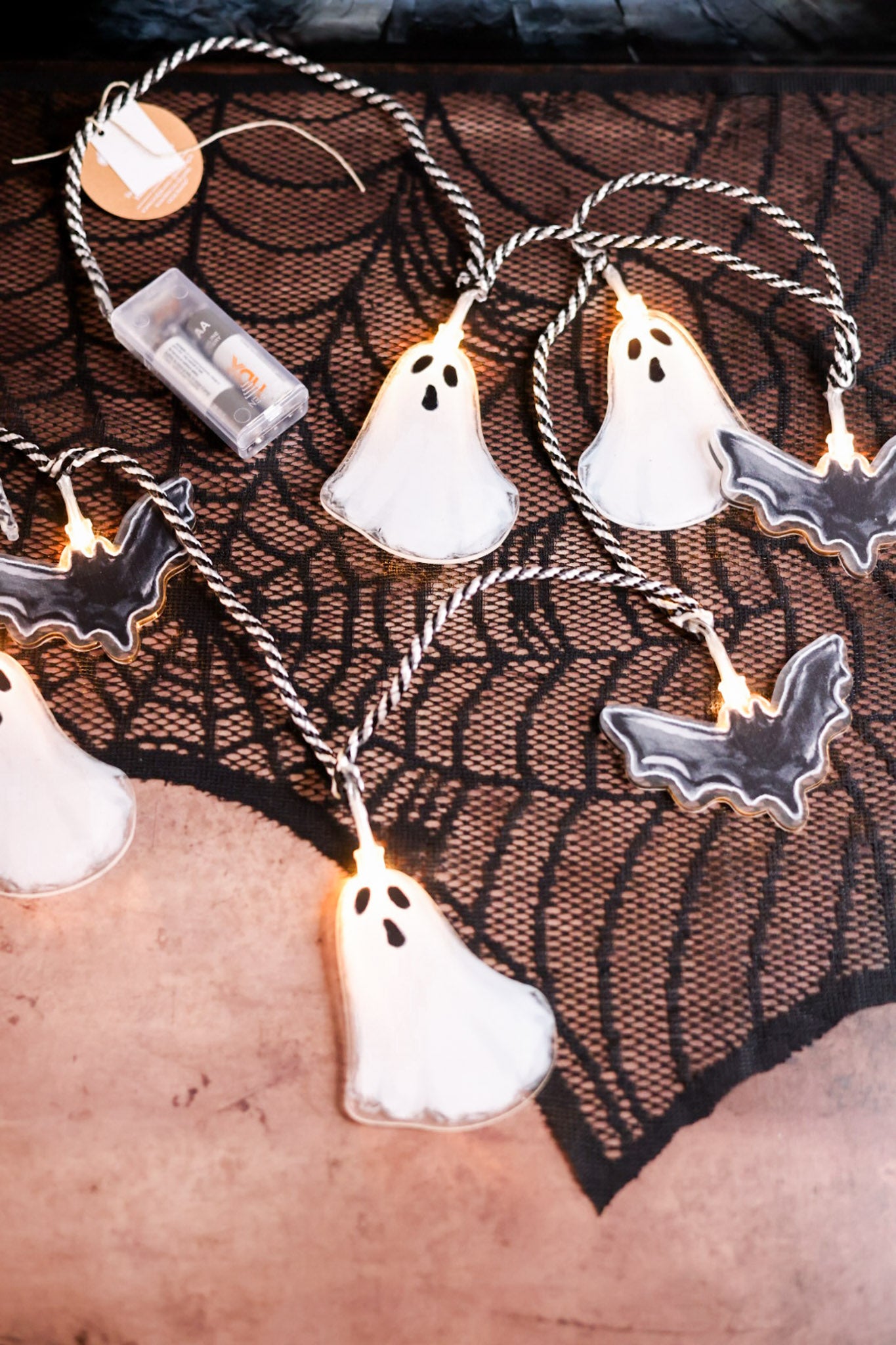 Halloween Ghost Light Up Garland FINAL SALE