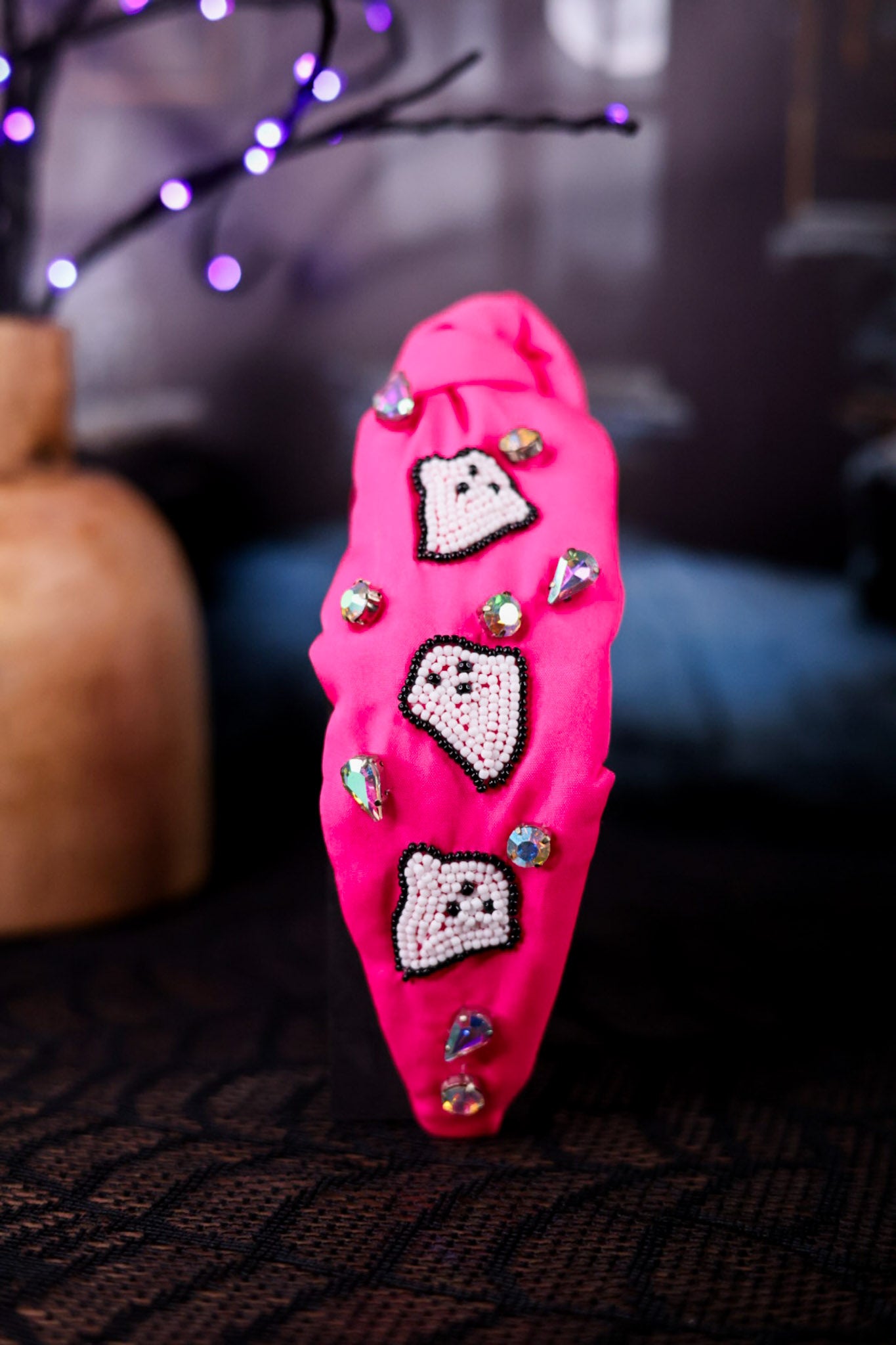 Halloween Beaded Headband (3 Colors) FINAL SALE