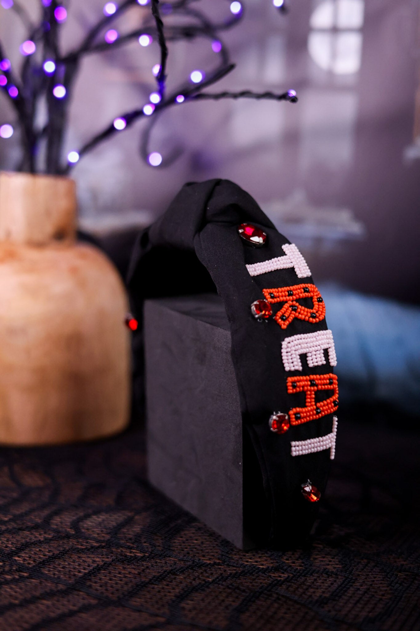 Halloween Beaded Headband (3 Colors) FINAL SALE