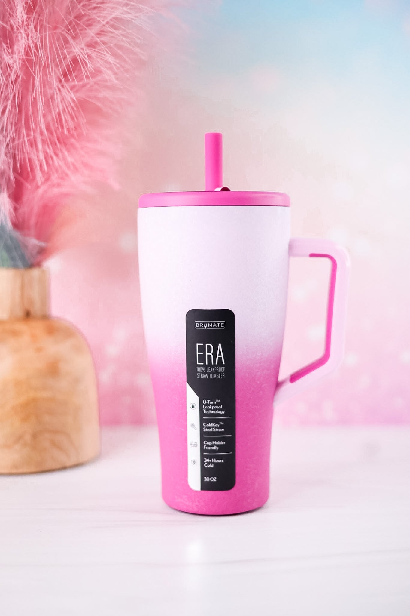 Brumate Frosted Rose 30oz Era Tumbler
